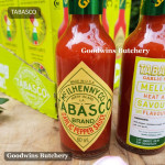 Sauce TABASCO CHILI GARLIC PEPPER mellow heat & savoury flavour 60ml